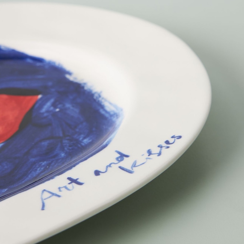 New Anthropologie Hotel Magique for Anthropologie Art and Kisses Platter - Picture 2 of 3